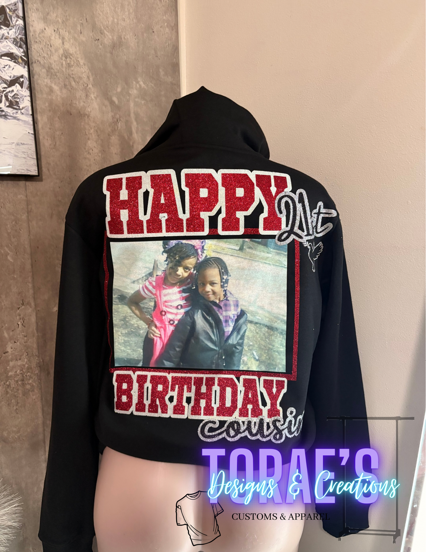Birthday Memorial Zip Up Jacket