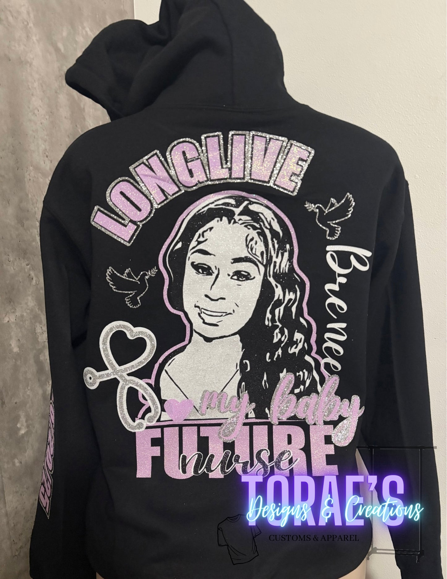 Fully Glazed Peek-A-Boo Hoodie