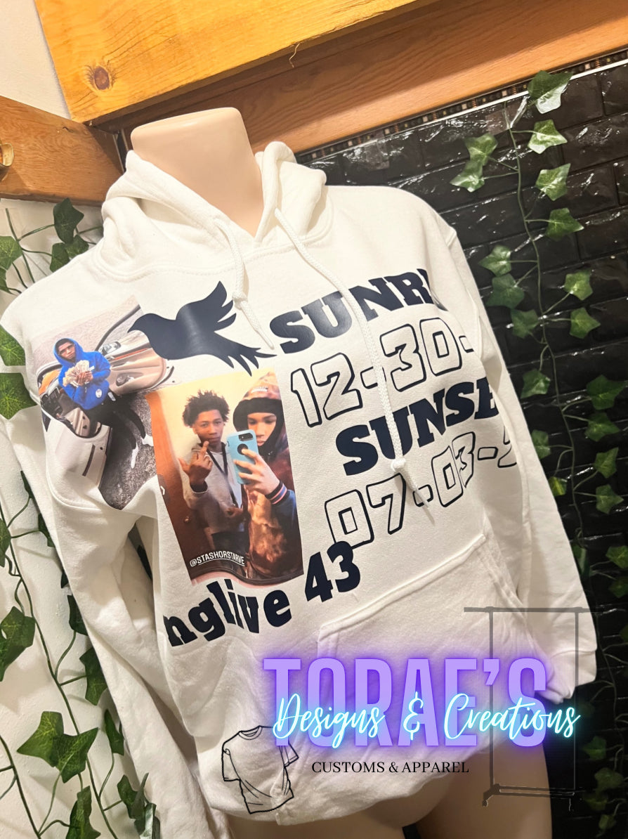Simple Memorial Hoodie