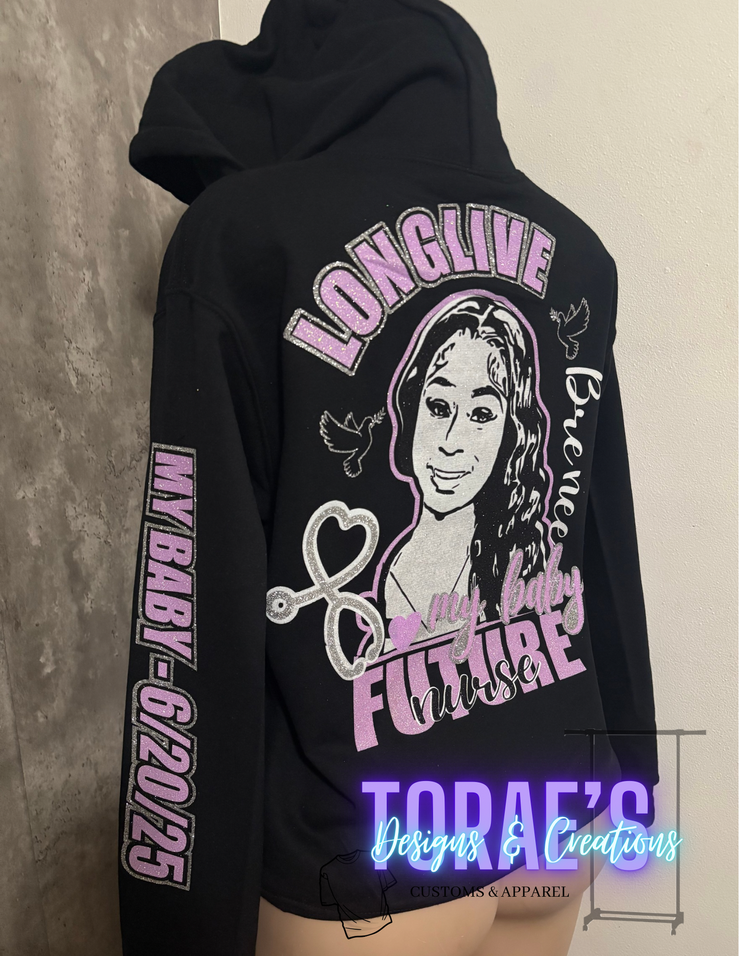 Fully Glazed Peek-A-Boo Hoodie