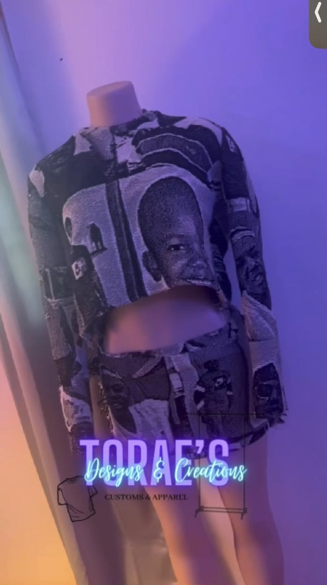 Adults 2 Piece Tapestry Outfit