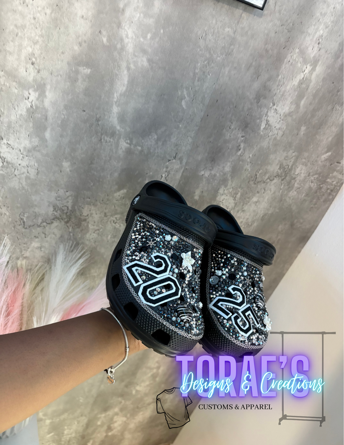 Blinged Out Crocs
