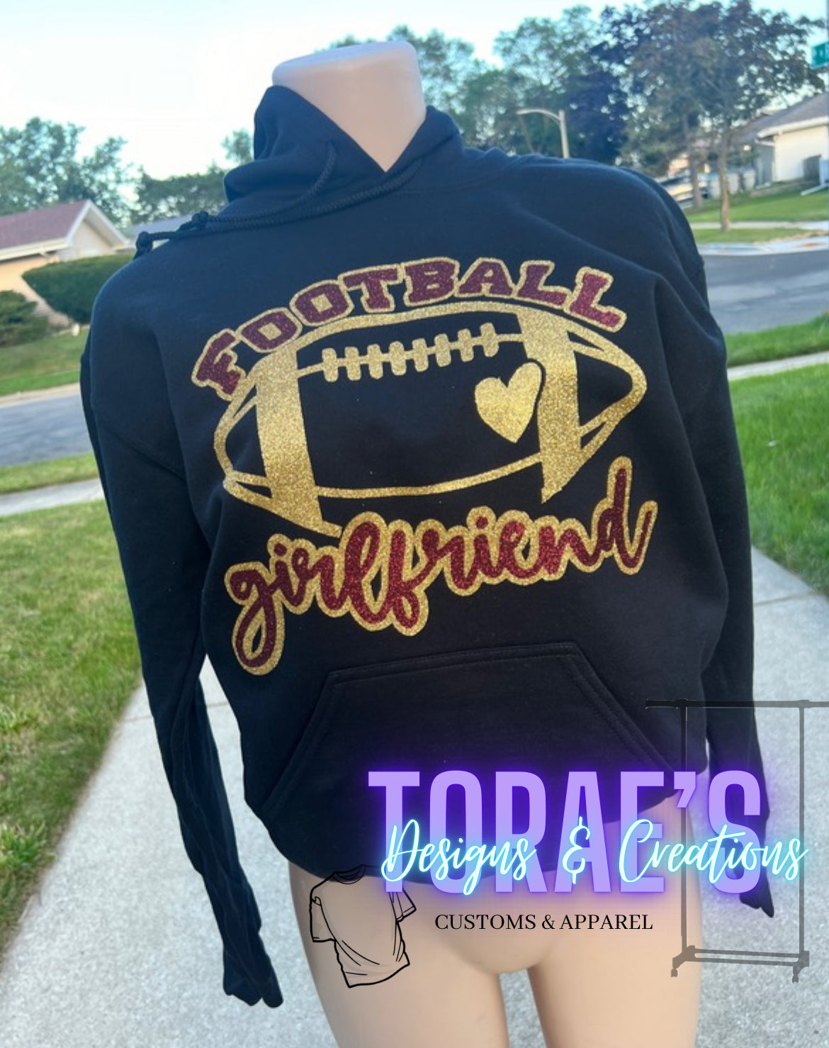 Supportive Football Hoodie