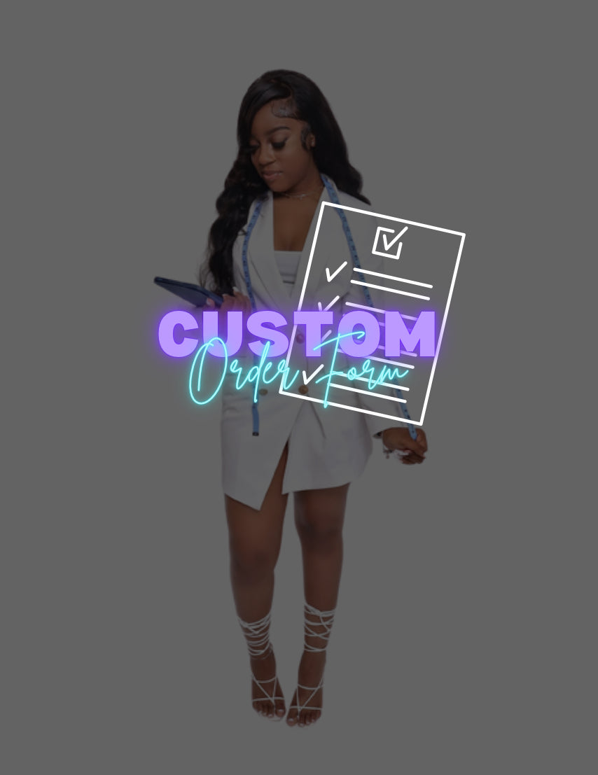 Custom Order Form