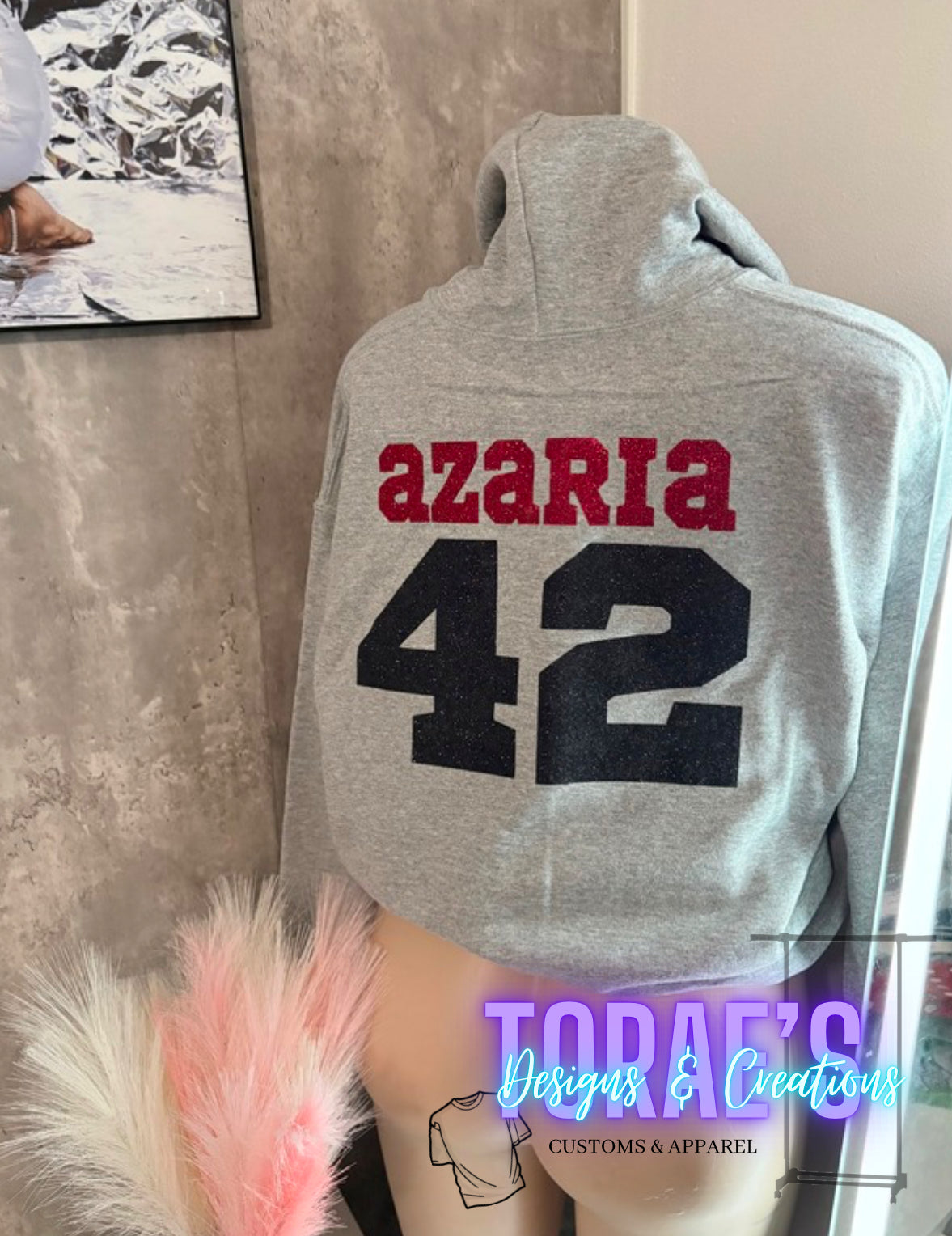 My Heart On The Court Basketball Hoodie